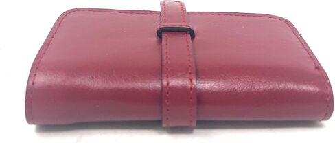 Patricia Nash Leather Perla Trifold Wallet, Berry Red in Kuwait