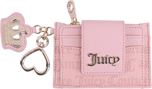 Juicy Couture Womens Fresh Take Tab Elongated Card Case, Stylish & Functional Design in Kuwait