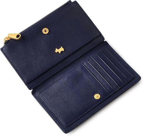 RADLEY London Coin Street - Magnolia Medium Ziptop Wallet, Blue, M, Modern in Kuwait