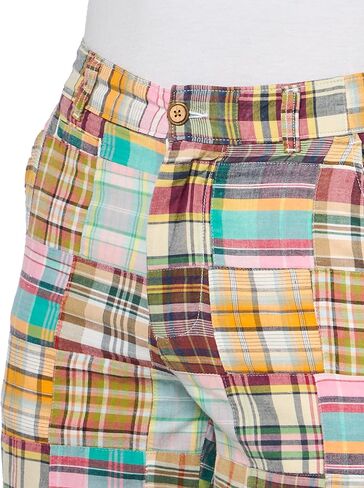 Vintage 1946 Men's Indian Patch Madras Short, Blue in Saudi Arabia