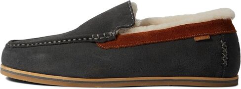 Hari Mari- Hacienda- Men’s Premium Suede Leather Moccasin Slippers- Indoor/Outdoor, Handsewn Sitching, Memory Foam Footbeds, and Rubber Outsoles in Saudi Arabia