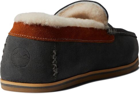 Hari Mari- Hacienda- Men’s Premium Suede Leather Moccasin Slippers- Indoor/Outdoor, Handsewn Sitching, Memory Foam Footbeds, and Rubber Outsoles in Saudi Arabia