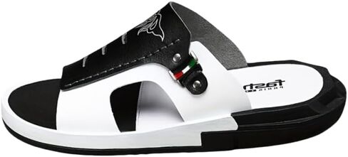 Men's fashionable slippers - thick-soled open-toe sandals - comfortable and lightweight beach shoes - suitable for both indoor and outdoor wear, for travel. in Saudi Arabia