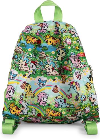 JuJuBe Tokidoki Mini Backpack Purse for Women, Small Lightweight Backpack with Zipper Pockets, Everyday Travel Bag for Work Shopping in Saudi Arabia