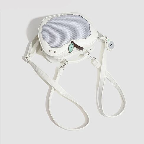 حقيبة كروس من Preppy Styles لعرض دبوس على شكل فاكهة Itabag من جلد البولي يوريثان in Kuwait