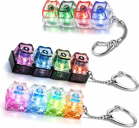 Keyboard Fidget, 3pcs Cat Paw Keyboard Fidget Keychain, Clicky Fidgets for Stress Relief and Adult Anxiety, Portable Desk Clicker Fidget in Saudi Arabia