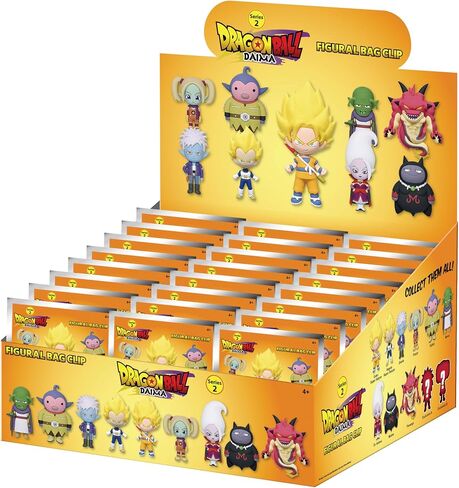 Dragon Ball Daima 3D Foam Bag Clip, Series 2 – Blind Bag (ONE Random Figure) – Toei Character Keychain/Backpack Accessory | Official Licensed Merchandise in Saudi Arabia