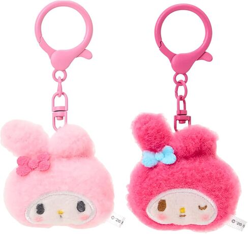 Sanrio 660566 Mini Mascot Keychain, Set of 2 (Matching Niko), For Ages 6 and Up in Kuwait