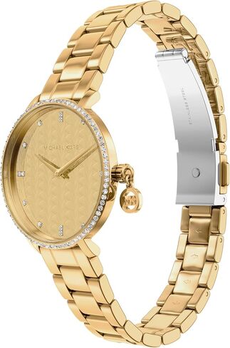 Michael Kors Women's Pyper Two-Hand Gold-Tone Stainless Steel Watch (Model: MK7572) in Saudi Arabia