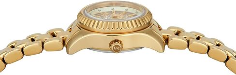 Michael Kors Women's Lexington Three-Hand Gold-Tone Stainless Steel Watch Gift Set (Model: MK4944SET) in Saudi Arabia