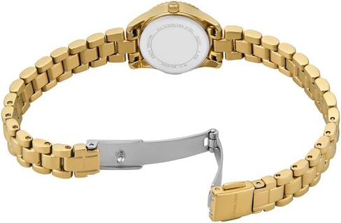 Michael Kors Women's Lexington Three-Hand Gold-Tone Stainless Steel Watch Gift Set (Model: MK4944SET) in Saudi Arabia