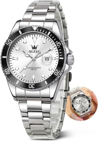 OLEVS Ladies Watch for Small Wrist Luxury Watch for Women Dress Lady's Watches Waterproof Analog Quartz Pink/Blue/Green/White/Purple/Gold/Red/Blue Small Face Womens Watch Reloj para Mujer in Kuwait