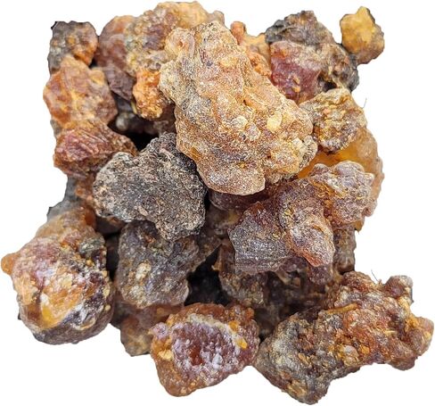 Premium Ethiopian Myrrh Resin - Natural Highland Commiphora Myrrha from Aksum Ethiopia - Grade A Hand Harvested Myrrh - Net Weight 4.5 Ounces in Saudi Arabia