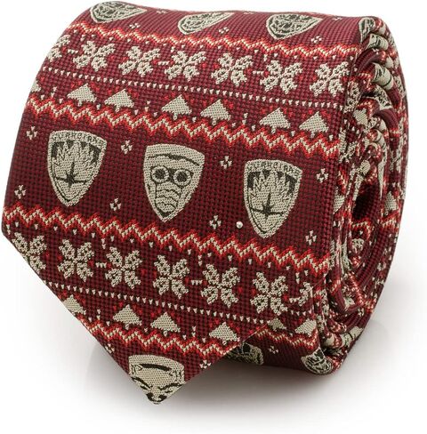 Cufflinks Inc. Guardians of the Galaxy Fair Isle Red Men's Tie in Kuwait