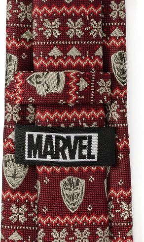 Cufflinks Inc. Guardians of the Galaxy Fair Isle Red Men's Tie in Kuwait