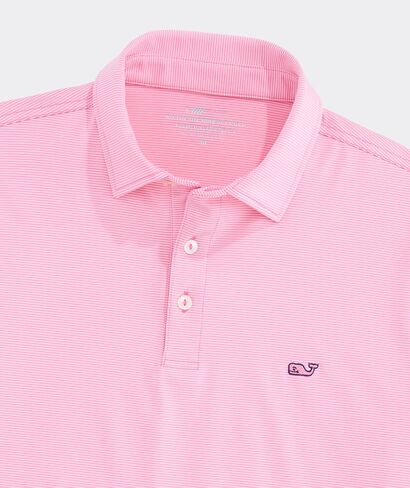 Vineyard Vines Men's Anegada Stripe Sankaty Polo in Saudi Arabia