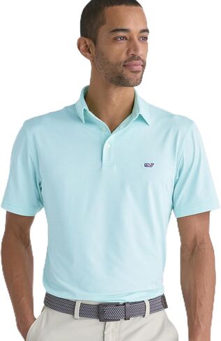 Vineyard Vines Men's Anegada Stripe Sankaty Polo in Saudi Arabia