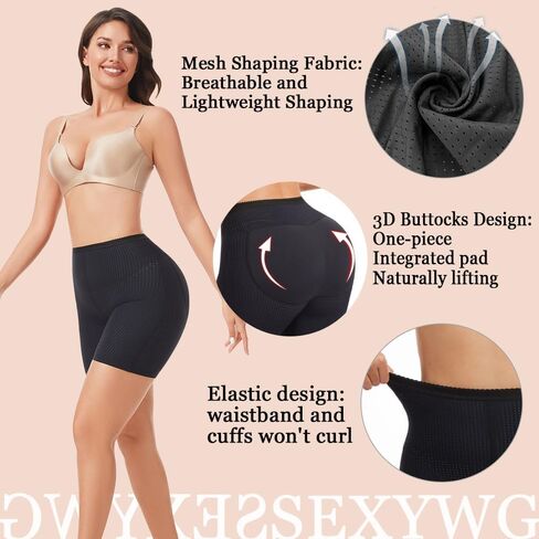 ملابس داخلية رافعة للمؤخرة من SEXYWG للنساء وسادات للمؤخرة وسراويل داخلية ومحسنة لتشكيل المؤخرة وتحكم في البطن للمؤخرة الأكبر حجمًا in Kuwait