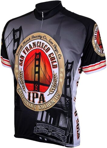 San Francisco Gold IPA Mens Cycling Jersey Bike Bicycle in Saudi Arabia