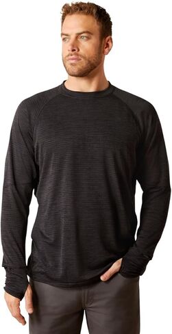 Ariat Men's Rebar Gridwork Crewneck T-Shirt in Kuwait