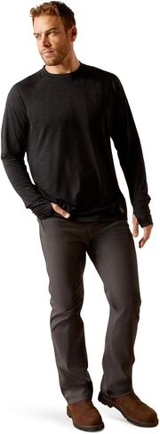 Ariat Men's Rebar Gridwork Crewneck T-Shirt in Kuwait