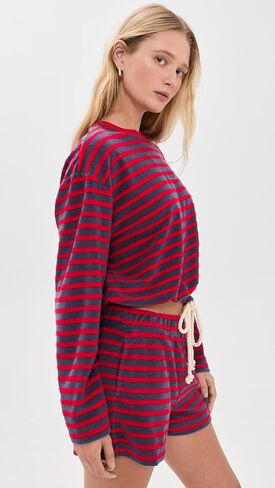 Madewell Women's Towel Terry Tie Waist Top in Kuwait