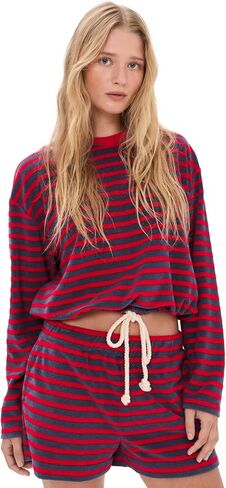 Madewell Women's Towel Terry Tie Waist Top in Kuwait