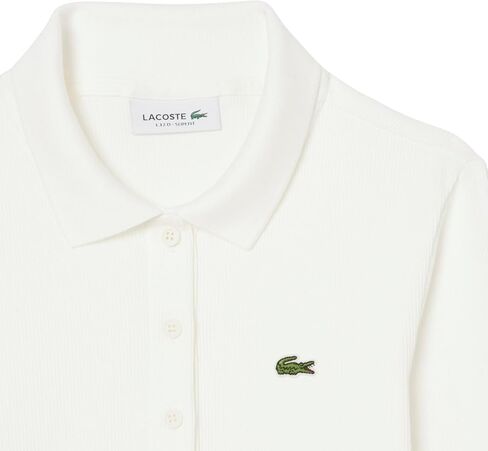 Lacoste Womens Ls Knitted Polo in Kuwait