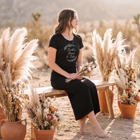 Custom T Shirts for Women Personalized Photo Text Logo Ladies Ring Spun Cotton Tee Design Your Own Front Back Print in Saudi Arabia