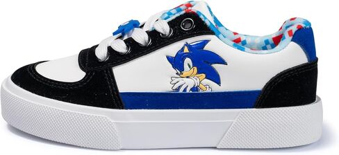 Sonic The Hedgehog Officially Licensed Youth Court Sneakers – Lightweight Athletic Running Shoes for Kids, Lace-Up Casual Sneakers for School & Play in Kuwait