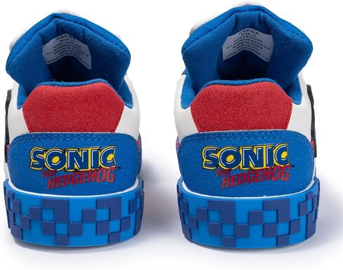 Sonic The Hedgehog Officially Licensed Youth Court Sneakers – Lightweight Athletic Running Shoes for Kids, Lace-Up Casual Sneakers for School & Play in Kuwait