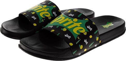 Josmo Coca-Cola Slides Sandals for Boy Girl Cherry Coke Sprite Soda Pop Slip-On Pool Beach Slide Sandal for Adults Size 7-12 in Kuwait