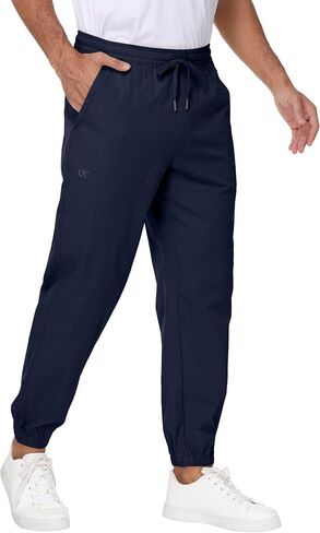 Tyhengta Mens Relaxed Fit Chino Jogger Pants with Zipper Pockets in Saudi Arabia