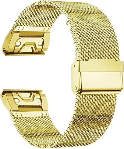 KLVN 20/22/26mm Quick Fit Strap for Garmin Fenix 8 43 51mm 7s 7X 7 Pro Fenix 6s 6X 6 5s 5X 5Plus Tactix 7 Stainless Steel Band Forerunner 965 Watchbands in Saudi Arabia