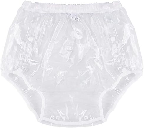 Adult Plastic Pants with Snap Closure, 1 Count, Waterproof Incontinence Diaper for Elderly/Disabled/Post Surgery Care in Saudi Arabia