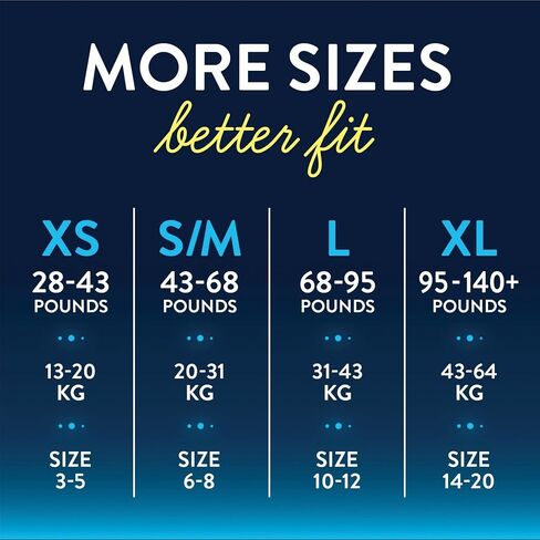 GoodNites Youth Absorbent Underwear X-Large 95 to 140 lbs. 55592, 36 Ct in Saudi Arabia