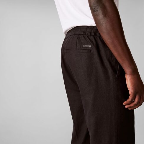 Calvin Klein Men's Straight Linen Pull-on Pant in Kuwait