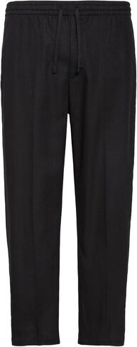 Calvin Klein Men's Straight Linen Pull-on Pant in Kuwait
