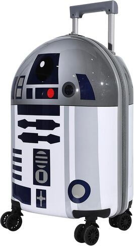 Bioworld Star Wars: Rebels R2D2 light weight 22" Shaped Rolling Luggage in Kuwait
