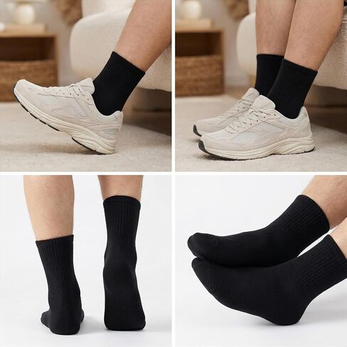 100 Pairs Bulk Mens Socks Low Cut Ankle Socks for Women No Show Sock Crew Sock for Men Moisture Wicking Casual Crew AthleticSocks for Sports Homeless Unisex Adult Breathable Work Running Hiking in Kuwait