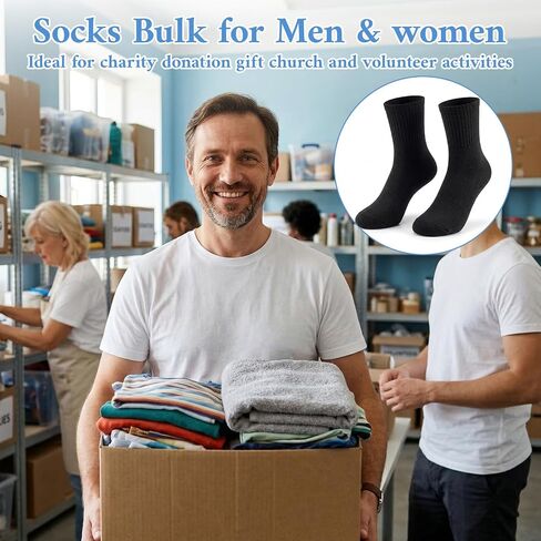 100 Pairs Bulk Mens Socks Low Cut Ankle Socks for Women No Show Sock Crew Sock for Men Moisture Wicking Casual Crew AthleticSocks for Sports Homeless Unisex Adult Breathable Work Running Hiking in Kuwait