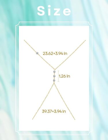Body Chain Jewelry for Women, Adjustable Body Jewelry Simple Gold Body Chain, Long Necklace for Women in Saudi Arabia