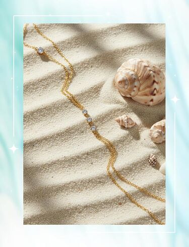 Body Chain Jewelry for Women, Adjustable Body Jewelry Simple Gold Body Chain, Long Necklace for Women in Saudi Arabia