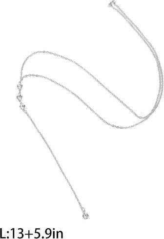 Rhinestone Back Chain Necklace for Women, Bridal Wedding Backdrop Body Jewelry, Pearl Shoulder Back Chain for Backless Dress, Bikini, Prom Evening Party Accessories in Saudi Arabia