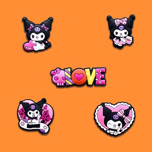 15Pcs Shoe Decoration Charms for Croc Clog Sandals, Cartoon Shoe Accessories Charms for Gifts in Saudi Arabia