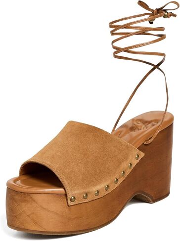 Free People Women's Front Row Wrap Clogs in Kuwait