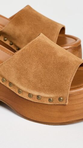 Free People Women's Front Row Wrap Clogs in Kuwait