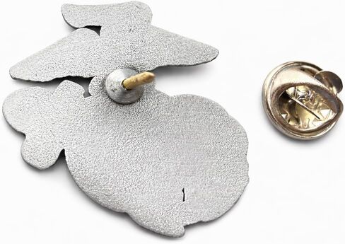 Officially Licensed US Marine Corps (USMC) Eagle, Globe & Anchor Lapel Pin | Perfect Veteran, Marine & Military Gift | Semper Fidelis | Pewter Finish | Old Dominion LLC in Kuwait