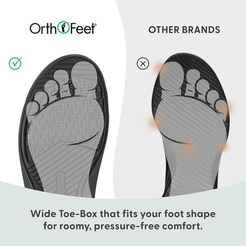 Orthofeet Eleanor Orthopedic Women's Wedge Heels | Water-Repellent Suede Slip-Resistant Oxford Shoes with Arch Support, Soft Cushioning, Wide Toe Box for Casual Outings, Office in Kuwait