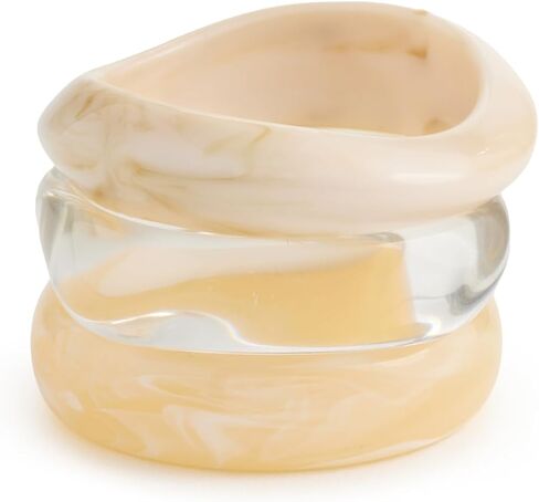 LUV AJ Women's The Formentera Bangle Set in Saudi Arabia